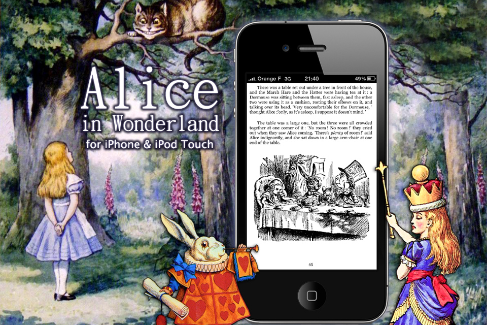 Alice in Wonderland for iPhone & iPod Touch