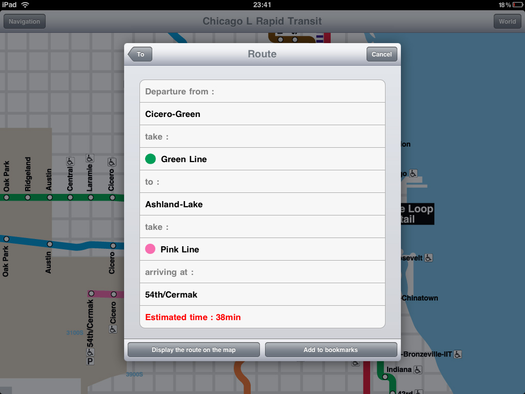 Chicago L Rapid Transit for iPad