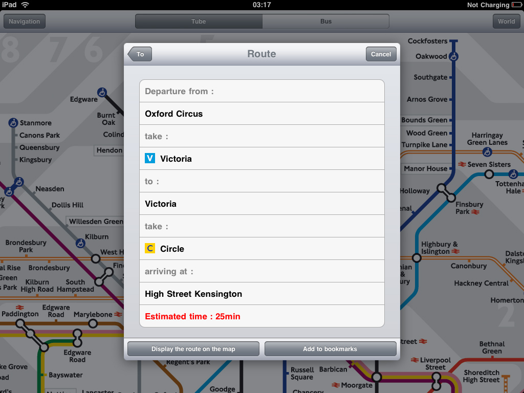 London Tube for iPad