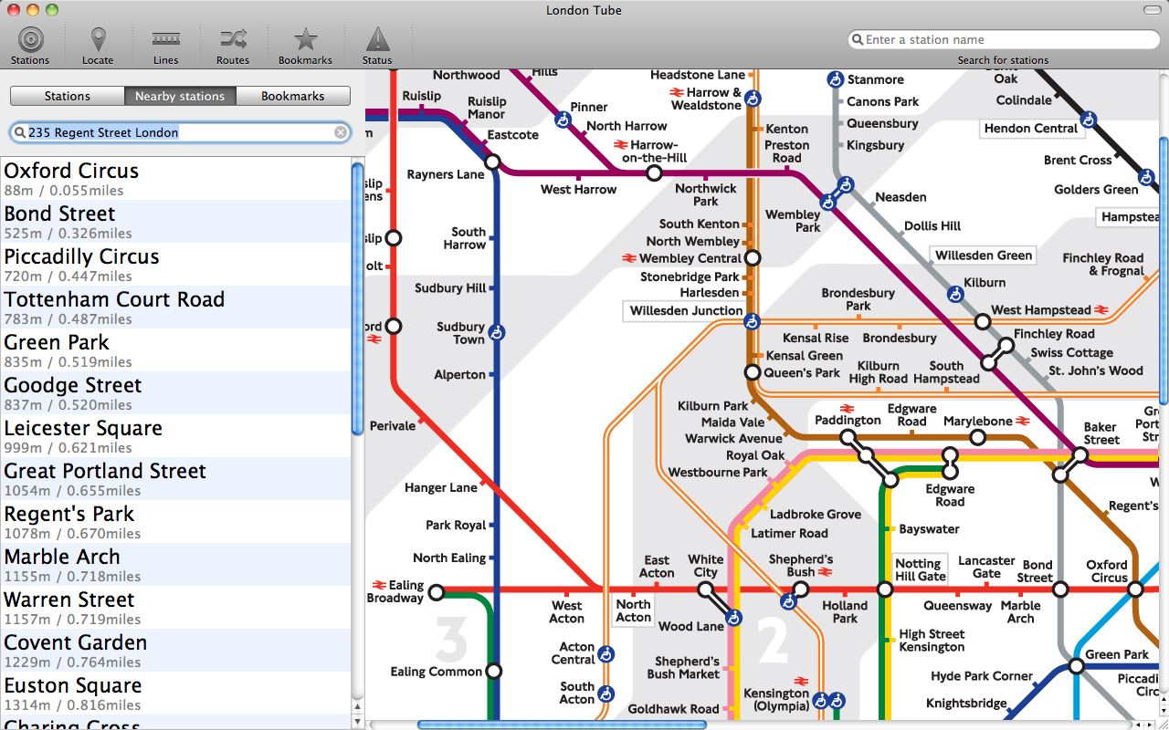 London Tube for Mac