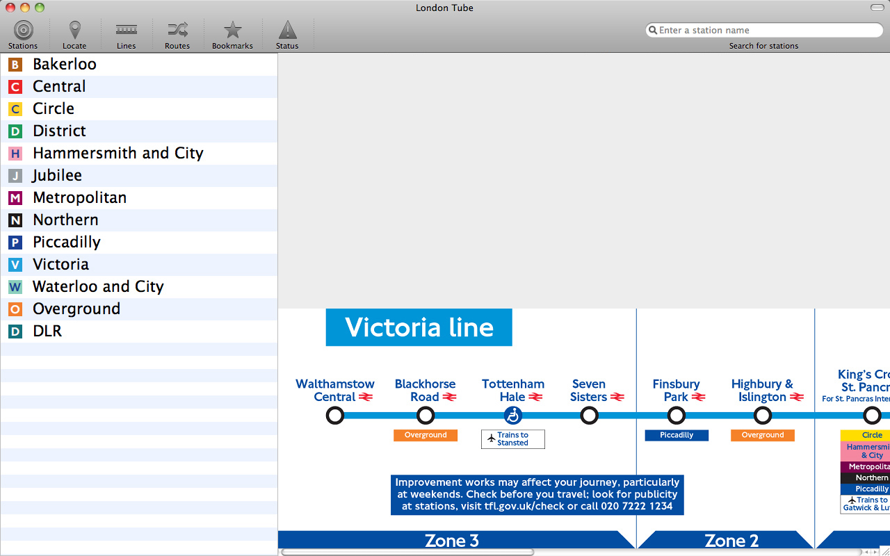 London Tube for Mac