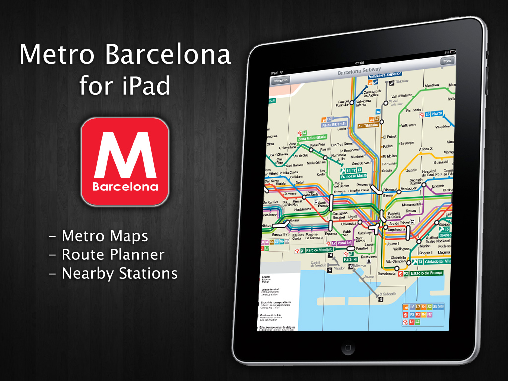 Metro Barcelona for iPad