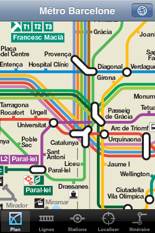 Métro Barcelone