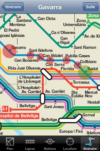 Métro Barcelone