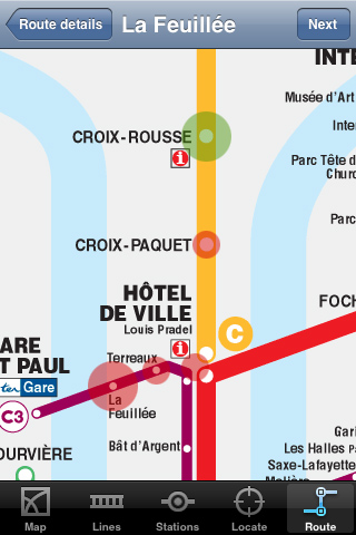 Metro Lyon Subway