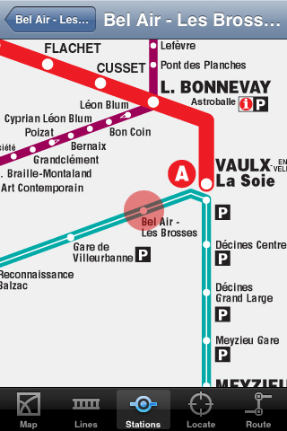 Metro Lyon Subway