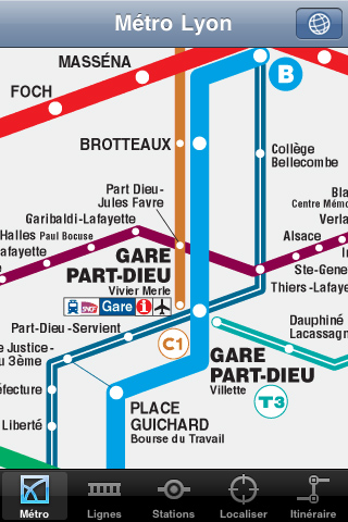 Métro Lyon