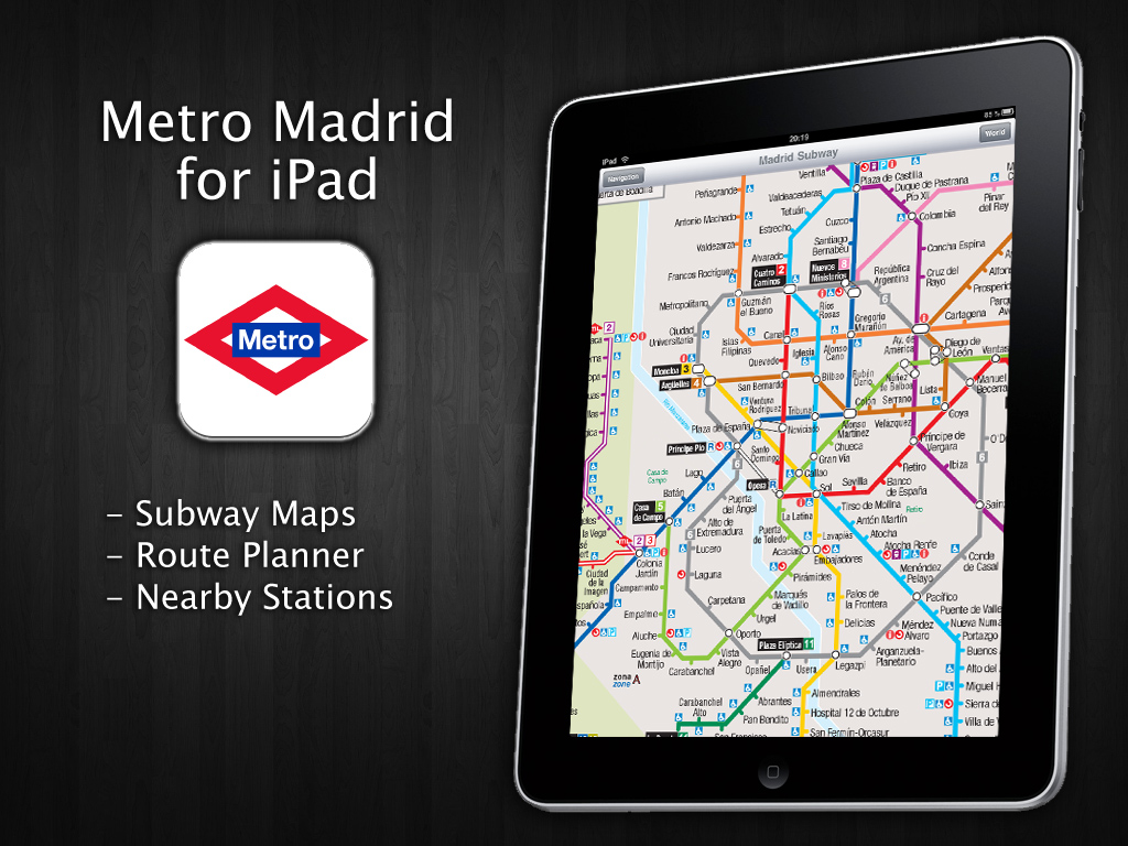 Metro Madrid for iPad