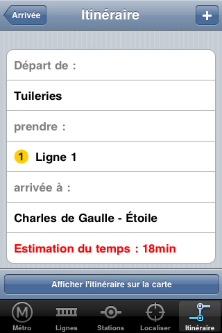 TÃ©lÃ©charger l'application MÃ©tro Paris sur iPhone et iPod Touch