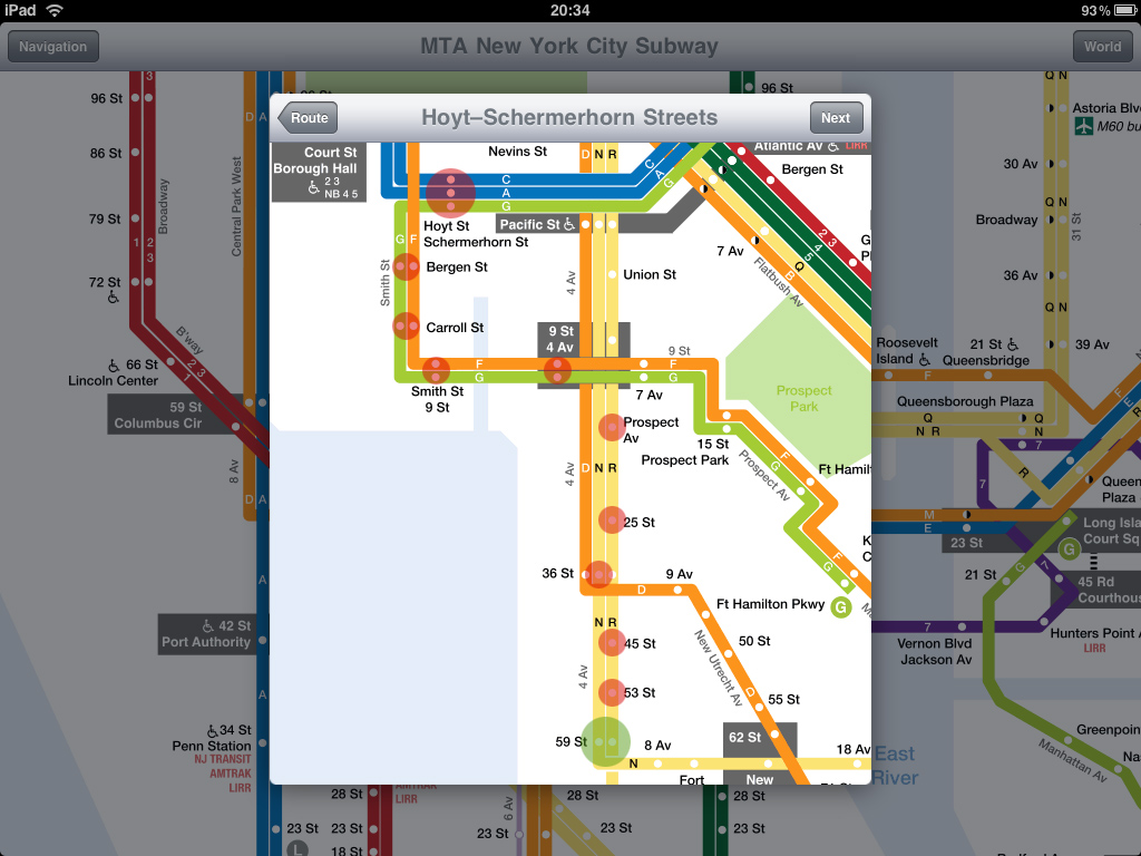 New York Subway for iPad