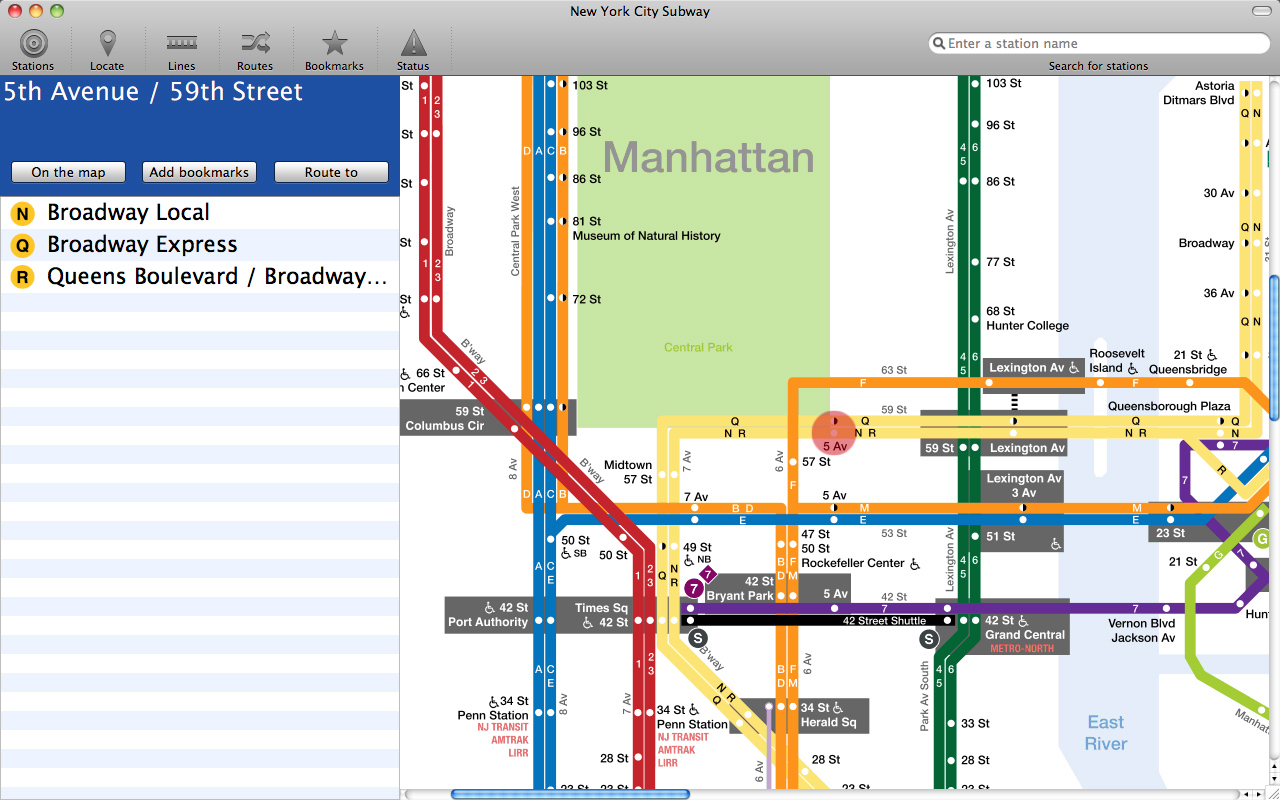 New York Subway for Mac
