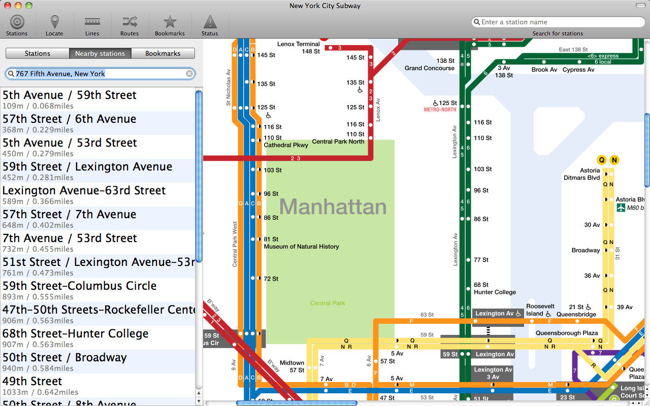 New York Subway for Mac