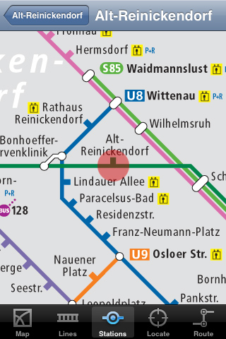 Download Berlin Subway Application for iPhone and iPod Touch
