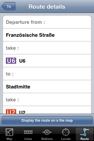 any bugs or to request an enhancement to Berlin Subway Application ...