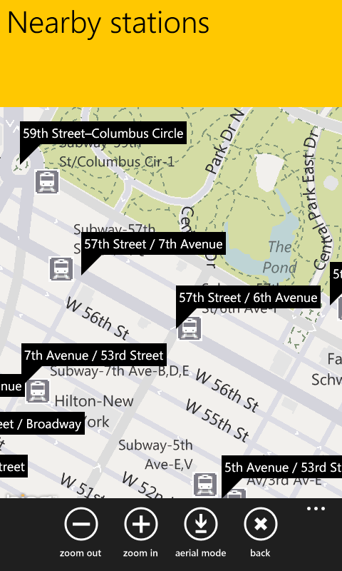 New York Subway for Windows Phone 7 is developed by Presselite . All ... New York Subway for Windows Phone 7 is developed by Presselite . All ...