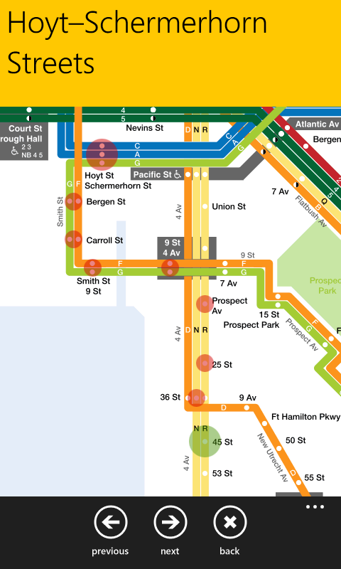 New York Subway for Windows Phone 7 is developed by Presselite . All ...